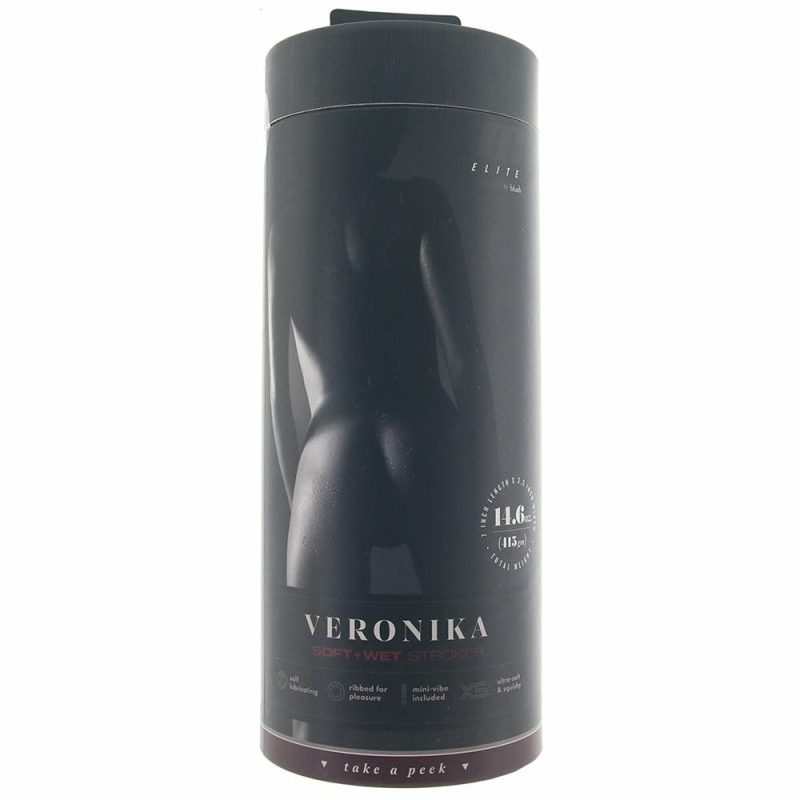 Male Masturbators | M Elite Soft And Wet Veronika Self Lubricating Stroker Male Masturbators Blush