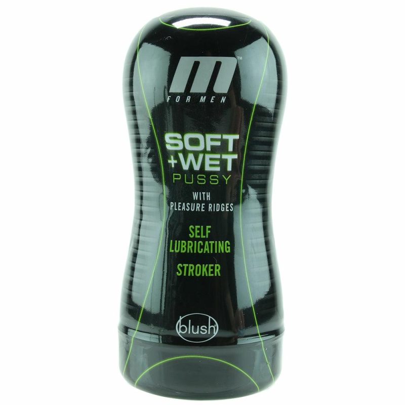 Male Masturbators | M For Men Soft + Wet Pussy In Pleasure Ridges Male Masturbators Blush