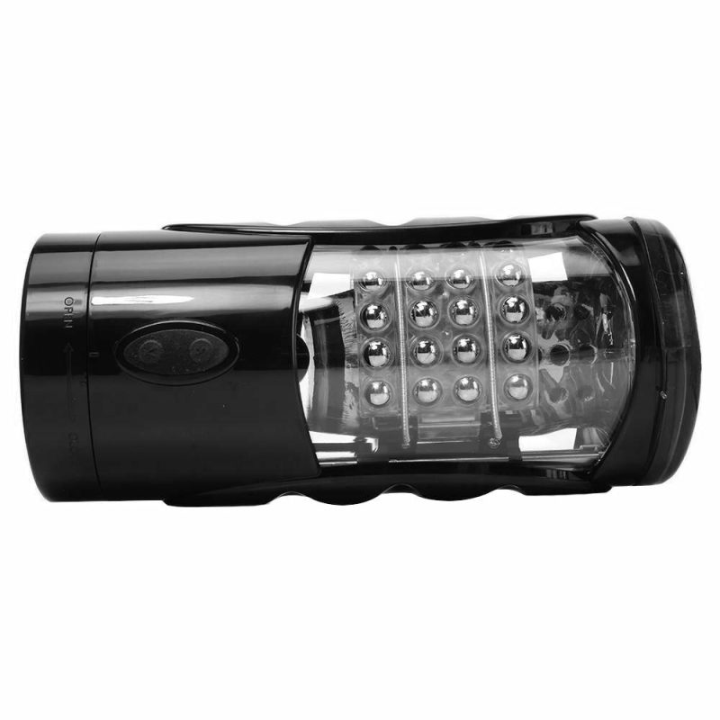 Male Masturbators | Optimum Power Ultimate Power Stroker In Black Male Masturbators CalExotics