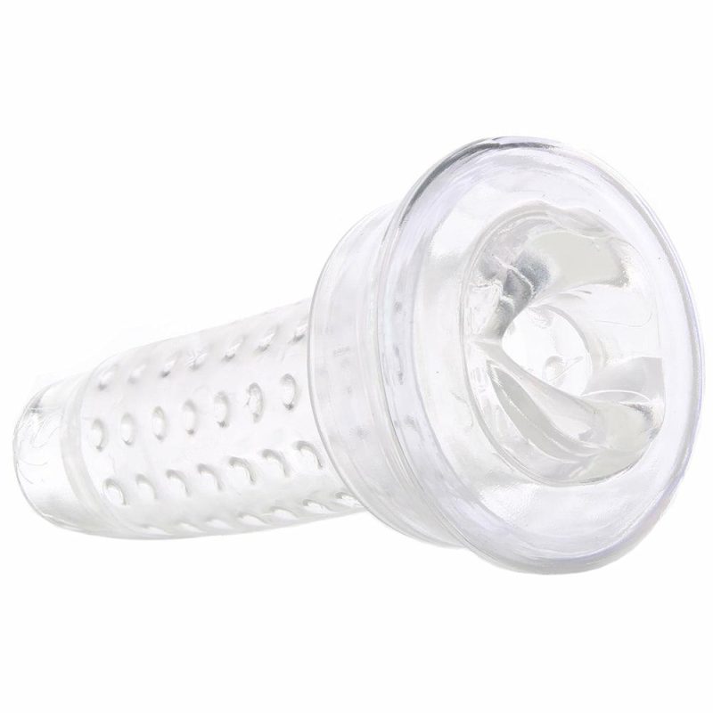 Male Masturbators | Optimum Series Mouth Stroker Pump Sleeve Male Masturbators CalExotics