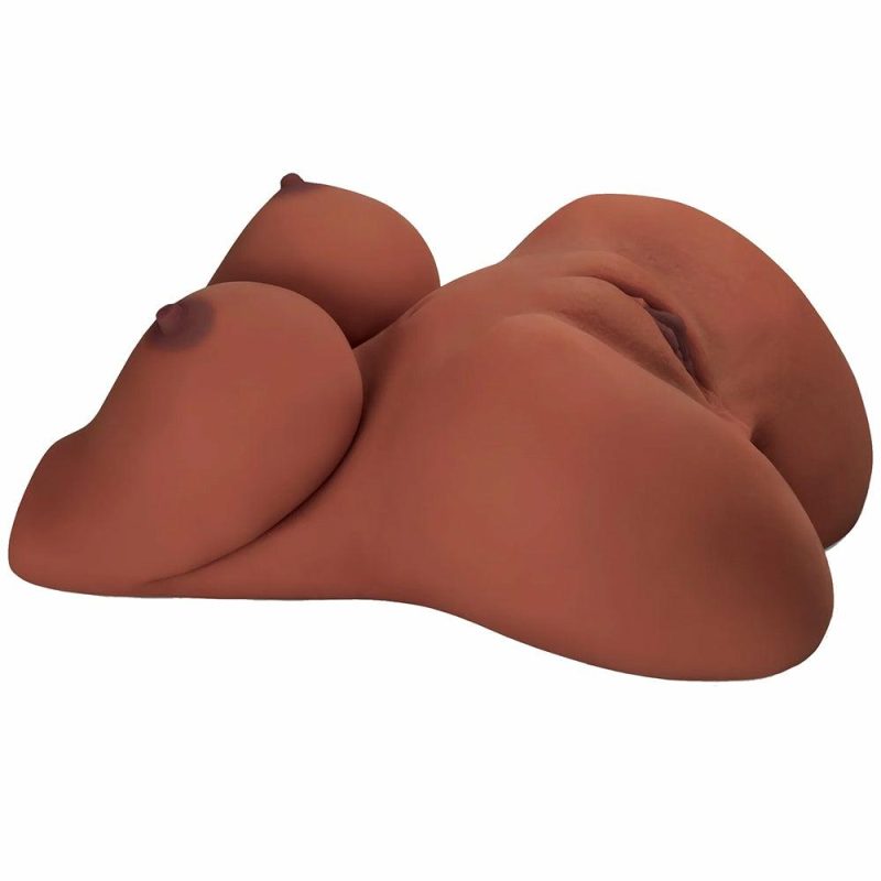 Male Masturbators | Pdx Ez Bang Torso Realistic Masturbator In Brown Male Masturbators Male Masturbators