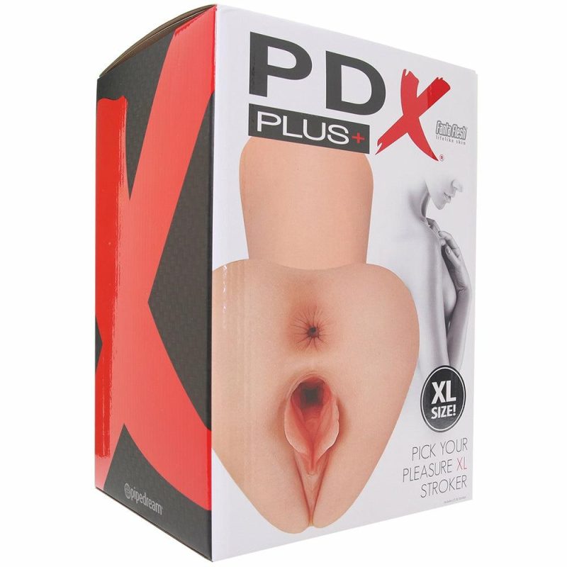 Male Masturbators | Pdx Plus Pick Your Pleasure Xl Stroker In Light Male Masturbators Male Masturbators