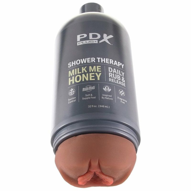 Male Masturbators | Pdx Shower Therapy Milk Me Honey Stroker In Brown Male Masturbators Male Masturbators