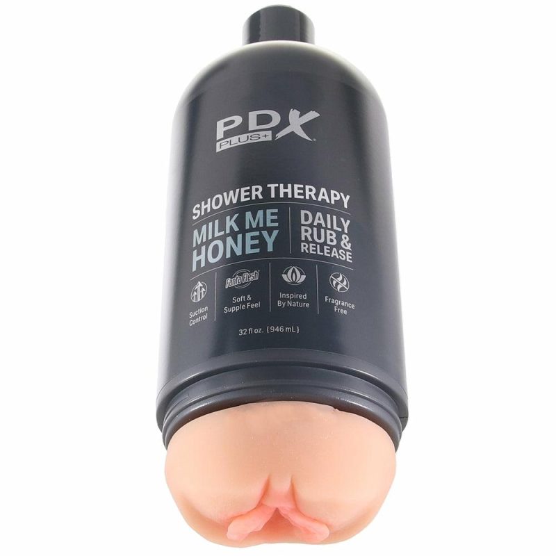 Male Masturbators | Pdx Shower Therapy Milk Me Honey Stroker In Light Male Masturbators Male Masturbators