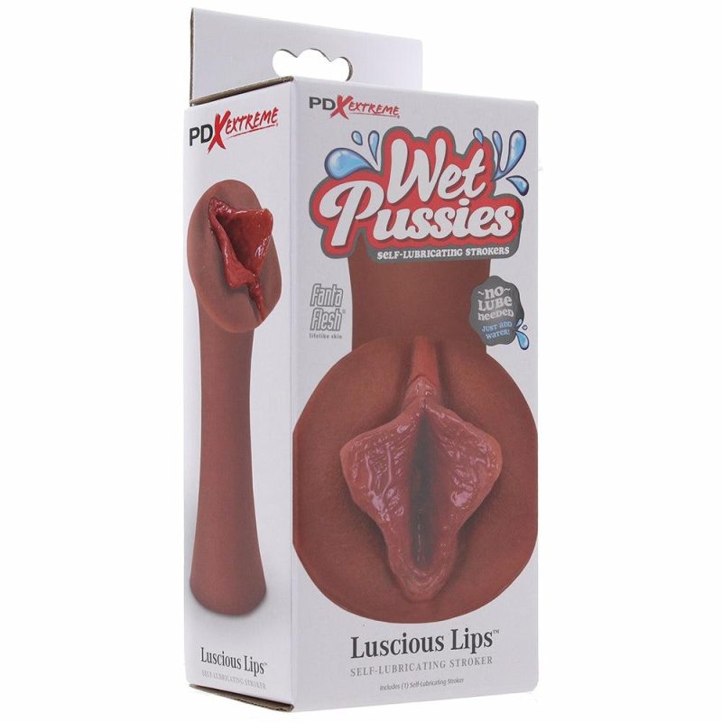 Male Masturbators | Pdx Wet Pussies Luscious Lips Stroker In Brown Male Masturbators Male Masturbators