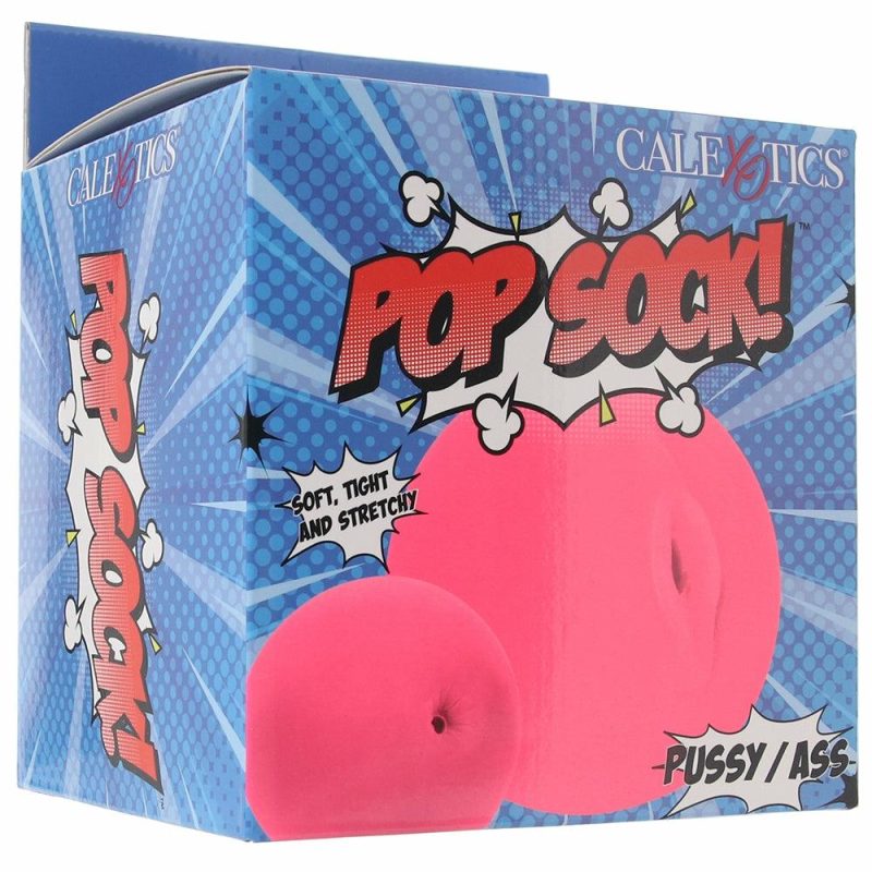 Male Masturbators | Pop Sock! Pussy And Ass Stroker Male Masturbators CalExotics