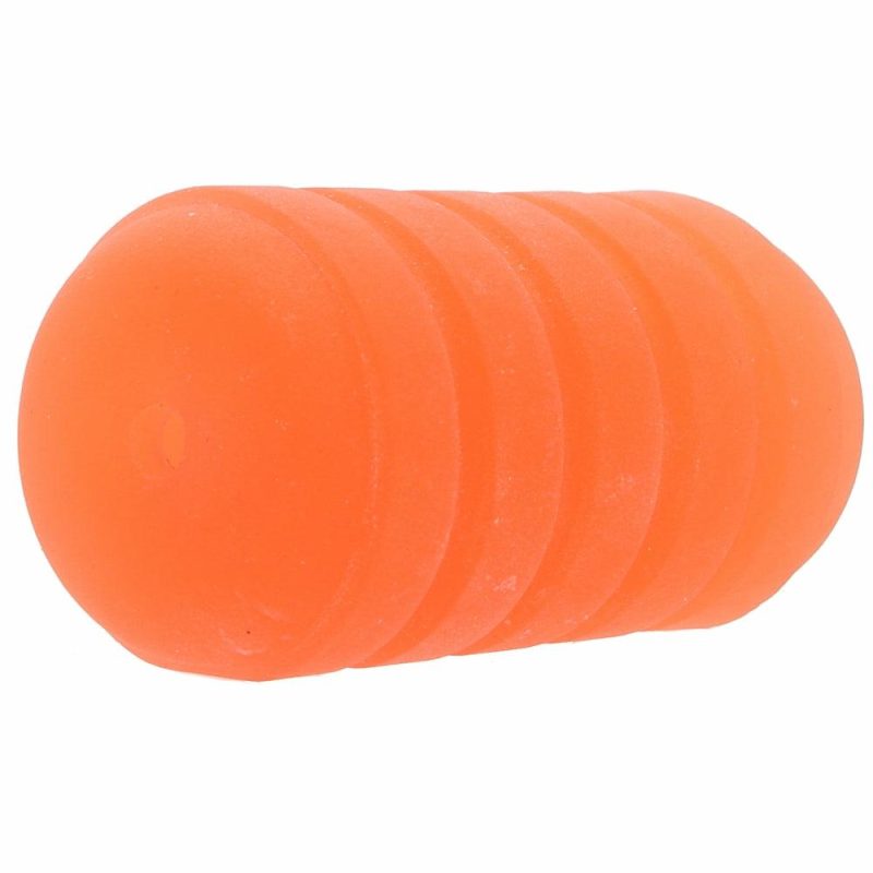 Male Masturbators | Pop Sock Ribbed Pocket Stroker In Orange Male Masturbators CalExotics