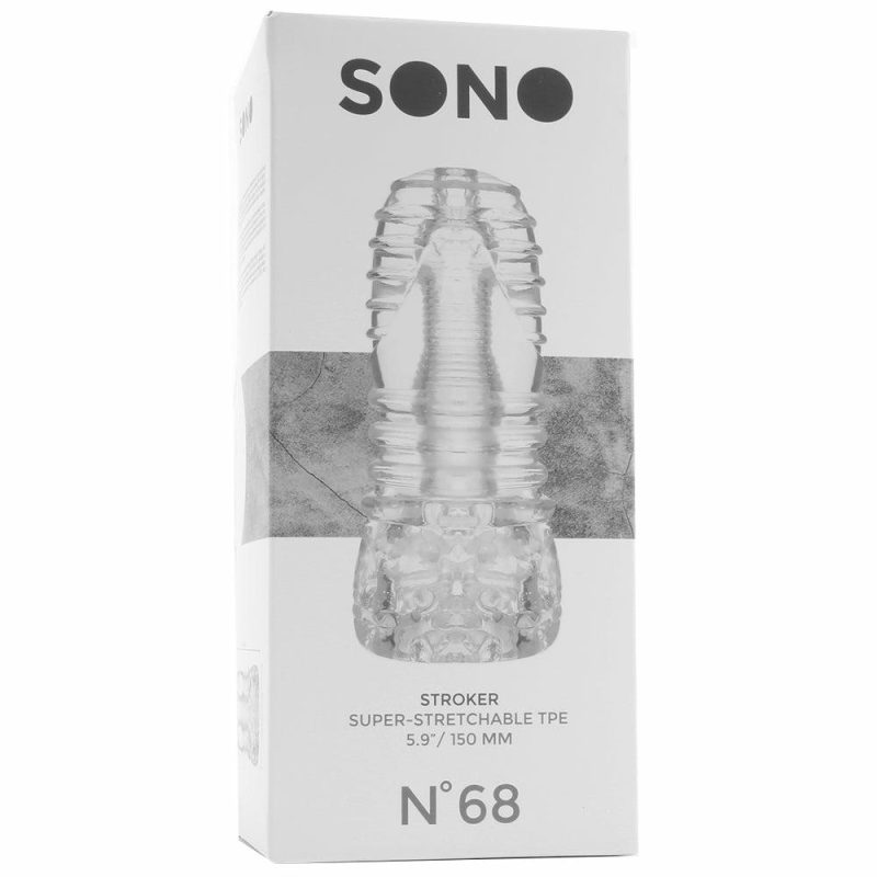 Male Masturbators | Sono No.68 Super Stretchable Stroker In Clear Male Masturbators Male Masturbators