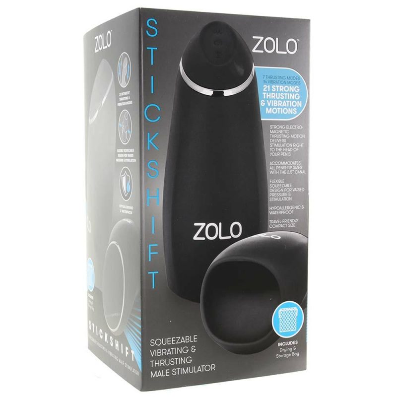 Male Masturbators | Stickshift Squeezable Vibrating & Thrusting Masturbator Male Masturbators Male Masturbators