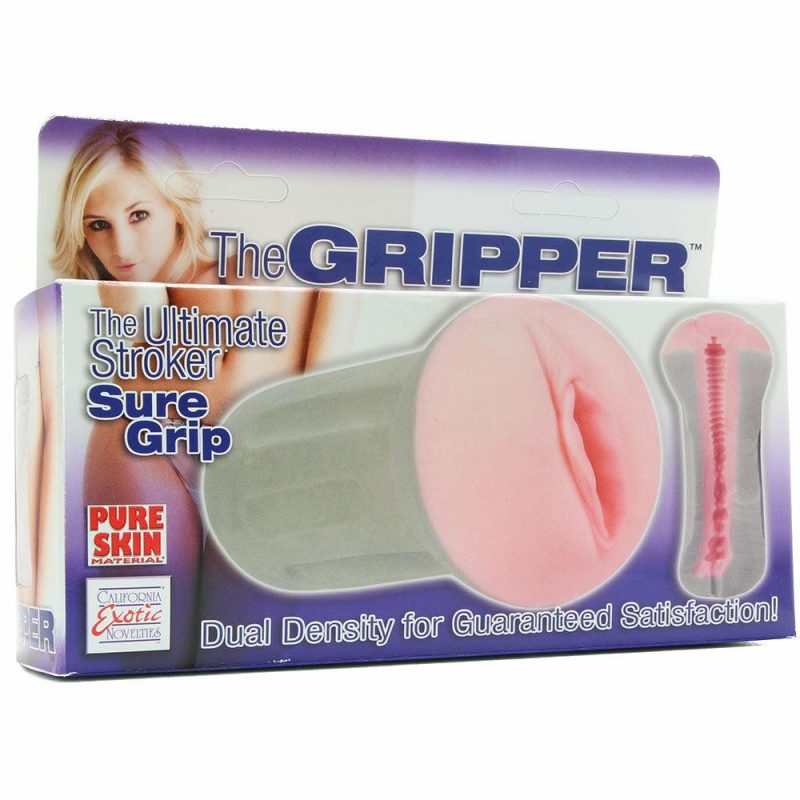 Male Masturbators | The Gripper Sure Grip Masturbator Male Masturbators CalExotics