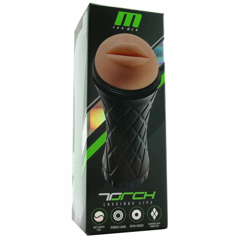 Male Masturbators | The Torch Luscious Lips Stroker Male Masturbators Blush