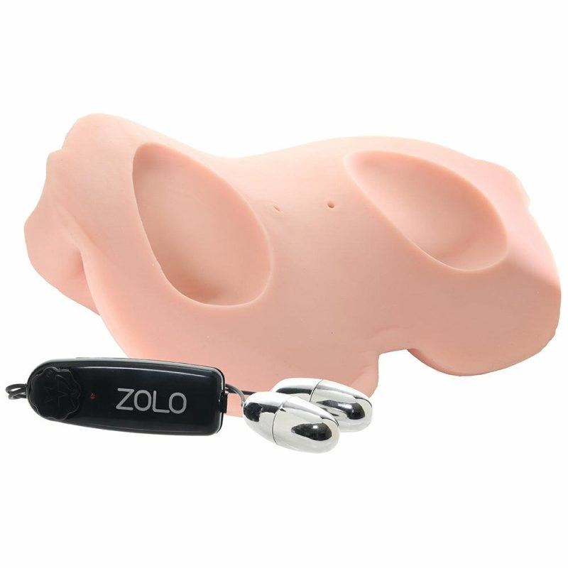 Male Masturbators | Zolo Vibrating Spread Wide Pussy & Ass Masturbator Male Masturbators Male Masturbators