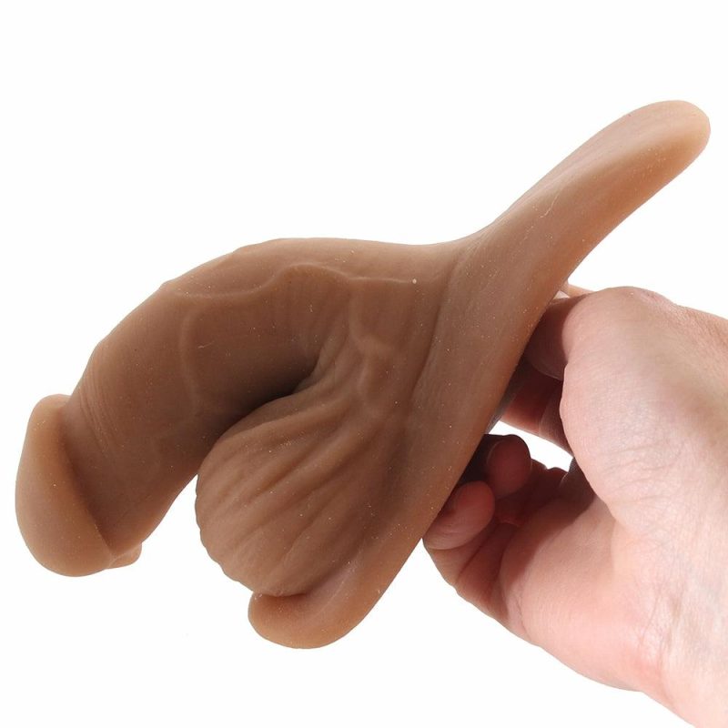 Sexual Wellness | Gender X 4 Inch Squishy Packer In Tan Dildos Dildos