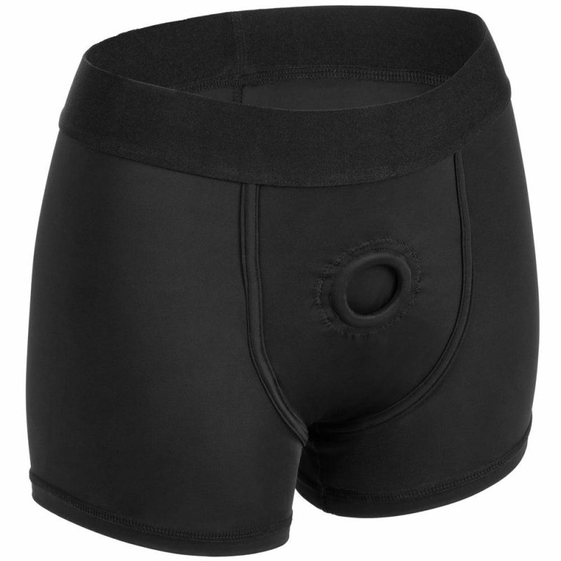 Sexual Wellness | Her Royal Harness Boxer Brief In S/M Dildos CalExotics