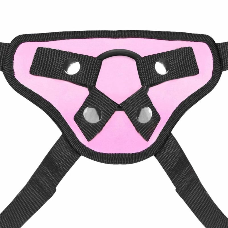 Sexual Wellness | Lux Fetish Pretty In Pink Strap-On Harness Dildos Dildos