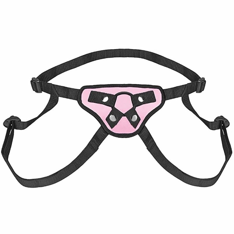 Sexual Wellness | Lux Fetish Pretty In Pink Strap-On Harness Dildos Dildos