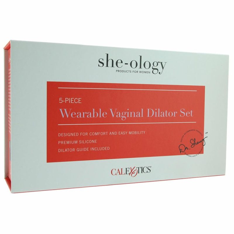 Sexual Wellness | She-Ology 5 Piece Wearable Vaginal Dilator Set Dildos CalExotics