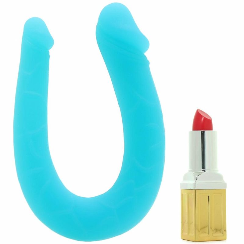 Sexual Wellness | Silicone Ac/Dc Double Dildo In Teal Dildos CalExotics