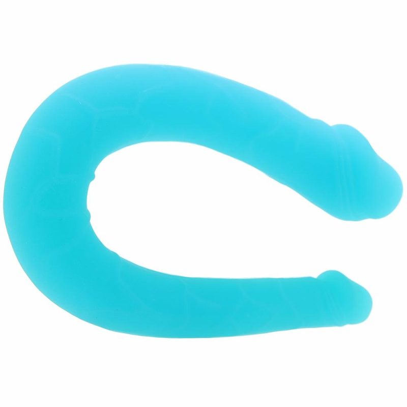 Sexual Wellness | Silicone Ac/Dc Double Dildo In Teal Dildos CalExotics