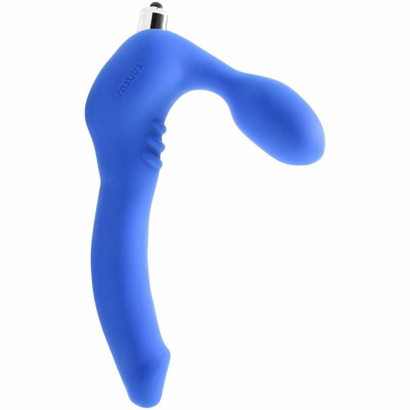 Sexual Wellness | Strapless Slim Silicone Double Dildo In Blue Dildos Dildos