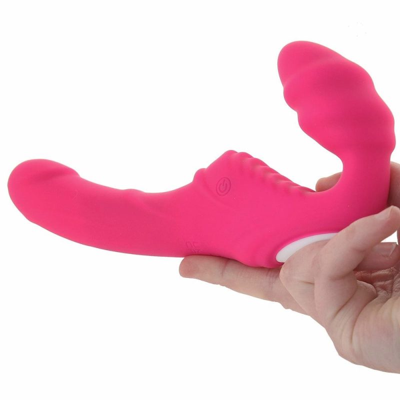 Sexual Wellness | Together Strapless Strap-On Vibe In Pink Sexual Wellness Electric Eel