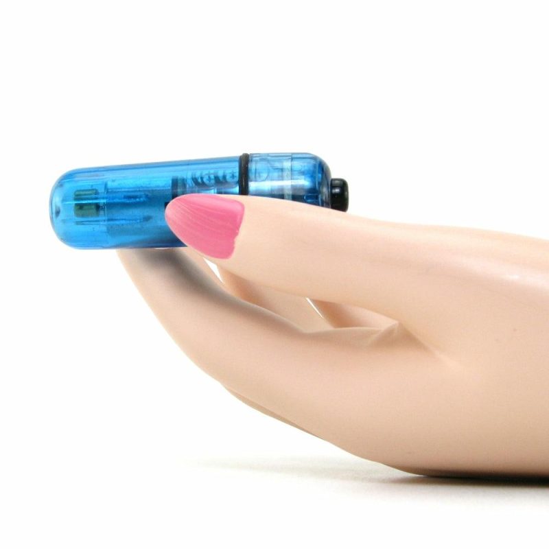 Vibrators | 1-Touch Super Powered Bullet Vibe In Blue Vibrators Blue