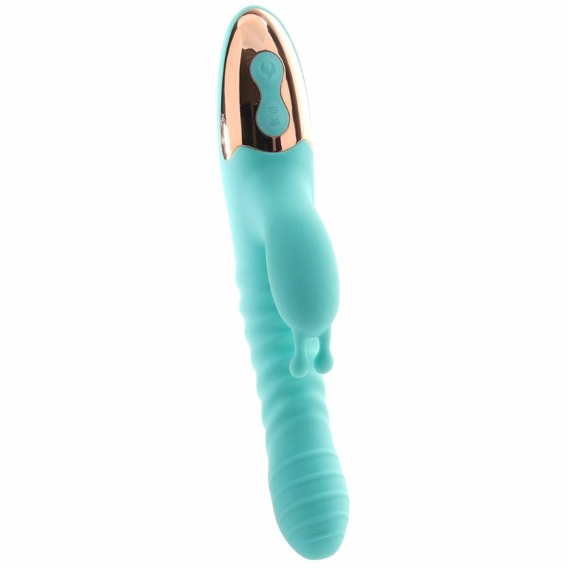 Vibrators | Adam & Eve Heat Me Up Thrusting Rabbit Vibe Vibrators Evolved Novelties