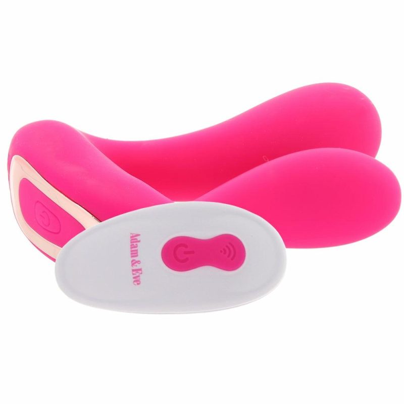 Vibrators | Adam & Eve Remote Dual Entry Vibe Vibrators Evolved Novelties