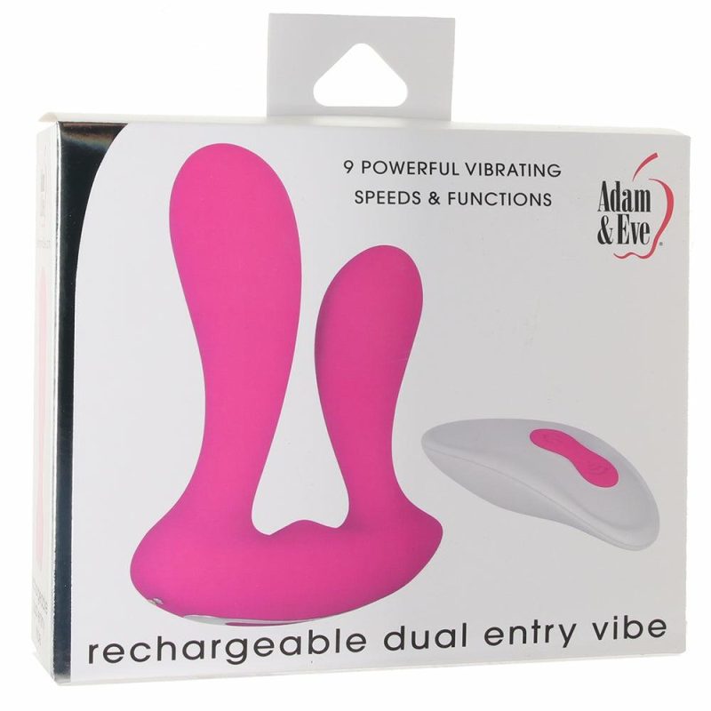 Vibrators | Adam & Eve Remote Dual Entry Vibe Vibrators Evolved Novelties