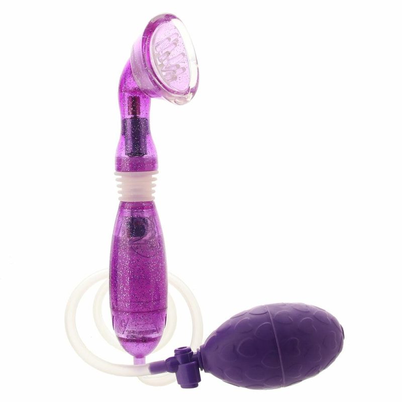 Vibrators | Advanced Clitoral Pump Vibe In Purple Vibrators CalExotics