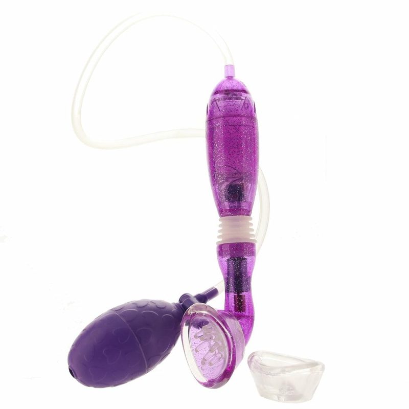 Vibrators | Advanced Clitoral Pump Vibe In Purple Vibrators CalExotics