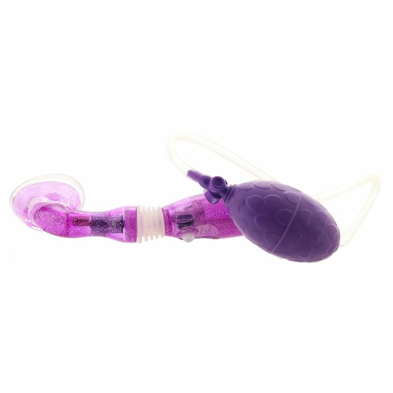 Vibrators | Advanced Clitoral Pump Vibe In Purple Vibrators CalExotics