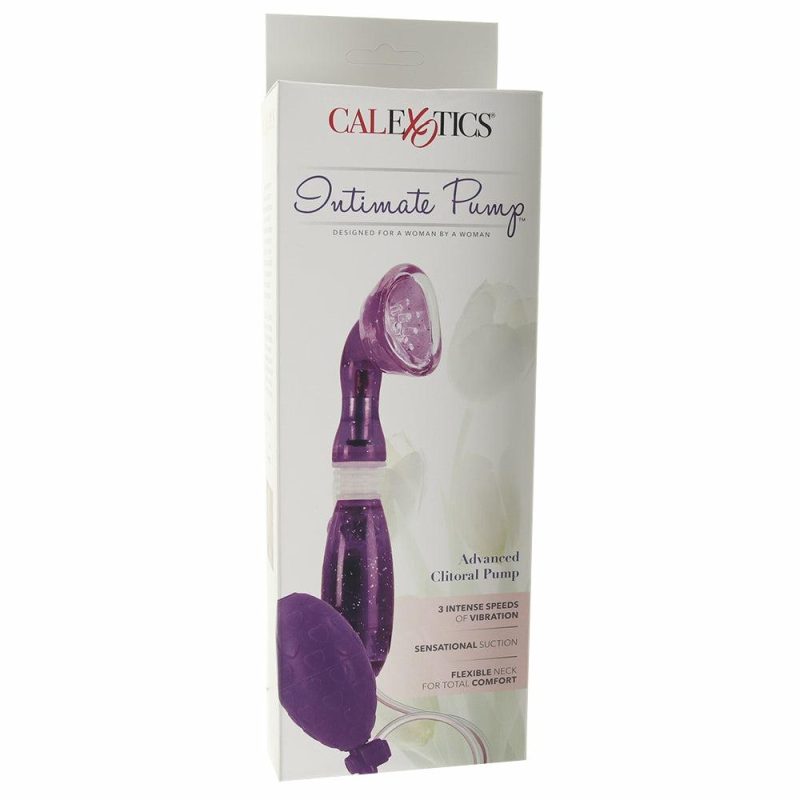 Vibrators | Advanced Clitoral Pump Vibe In Purple Vibrators CalExotics