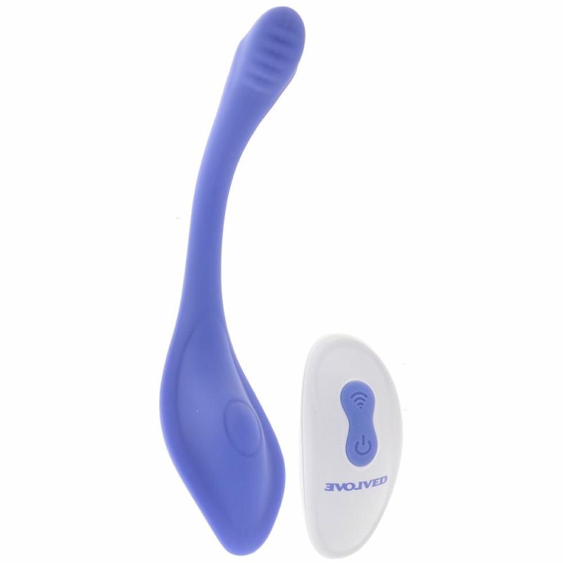 Vibrators | Anywhere Flexible Remote Vibe Vibrators Blue