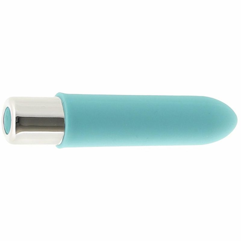 Vibrators | Bam Mini Rechargeable Bullet Vibe In Tease Me Turquoise Vibrators Blue, Green, Teal