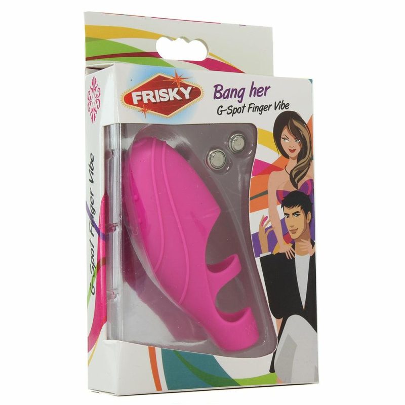 Vibrators | Bang Her G-Spot Finger Vibe In Pink Vibrators Pink