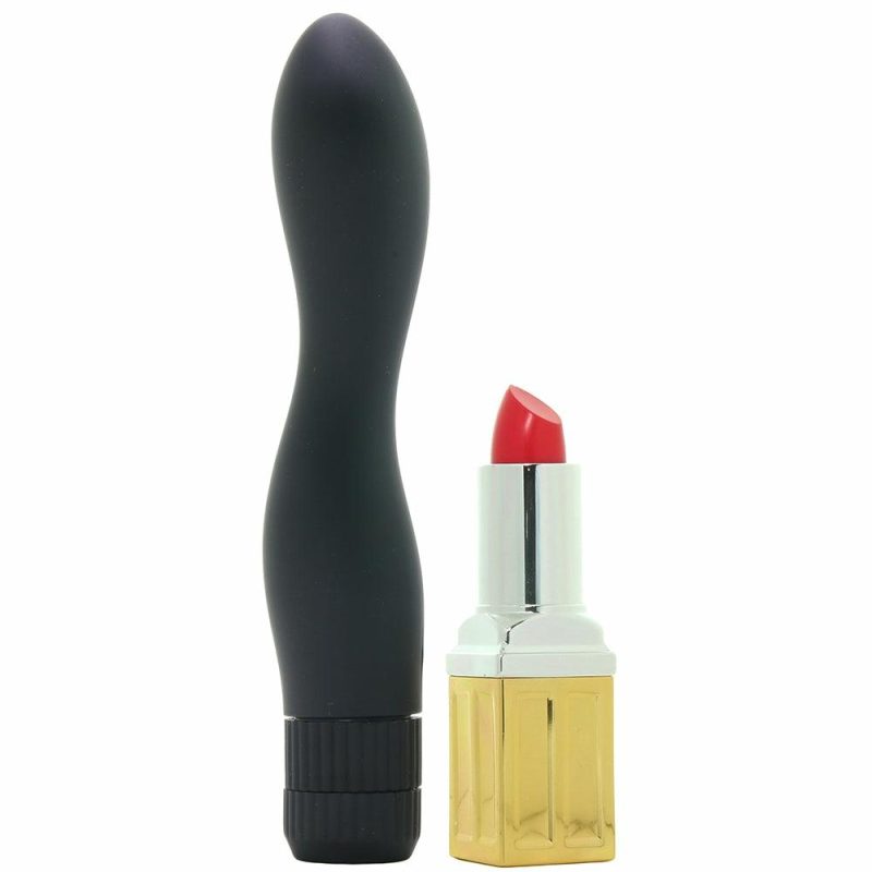 Vibrators | Bela Orgasmic Kiss Massager Vibe In Black Vibrators Black