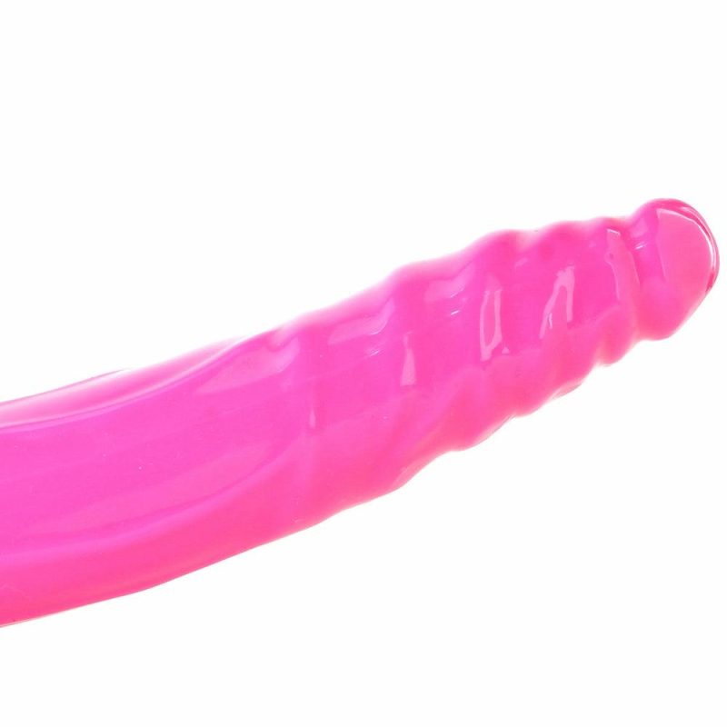 Vibrators | Bendable Double Vibe In Pink Dildos Dildos