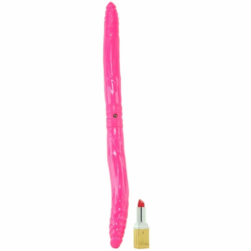 Vibrators | Bendable Double Vibe In Pink Dildos Dildos