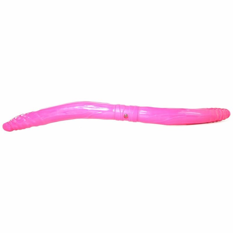 Vibrators | Bendable Double Vibe In Pink Dildos Dildos