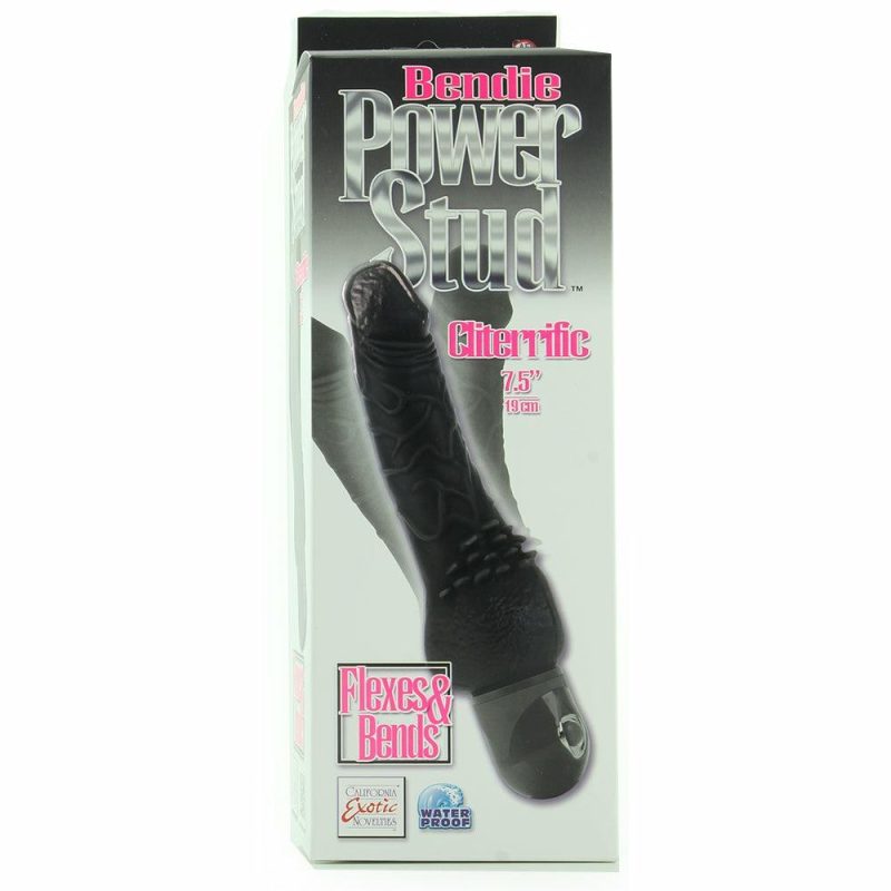 Vibrators | Bendie Cliterrific Vibe In Black Vibrators Black