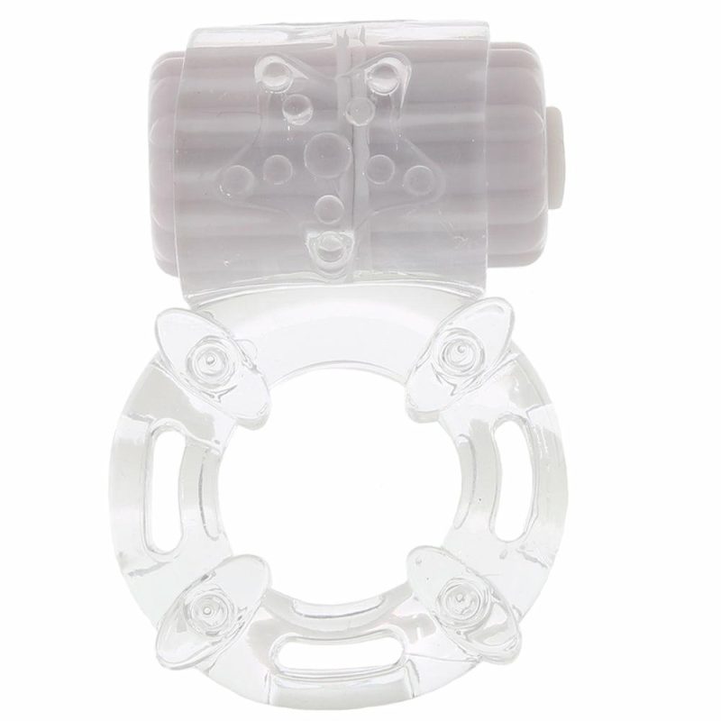 Vibrators | Bigo Rechargeable Vibe Ring In Clear Vibrators Screaming O