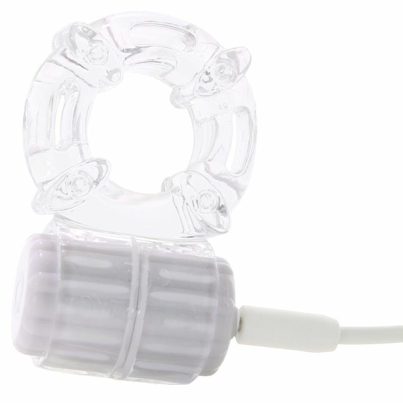 Vibrators | Bigo Rechargeable Vibe Ring In Clear Vibrators Screaming O