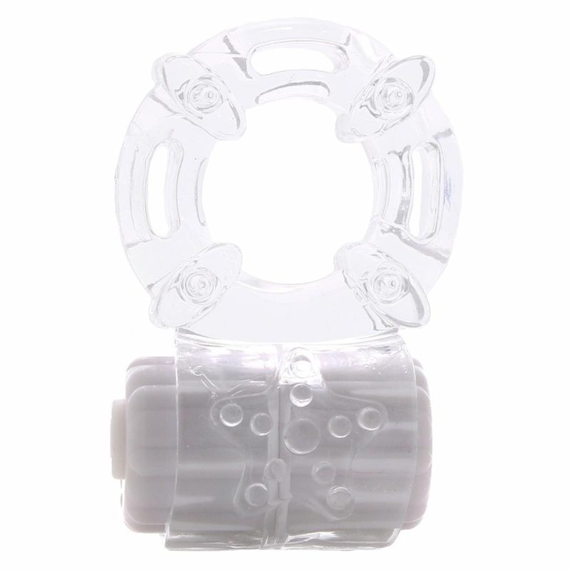 Vibrators | Bigo Rechargeable Vibe Ring In Clear Vibrators Screaming O