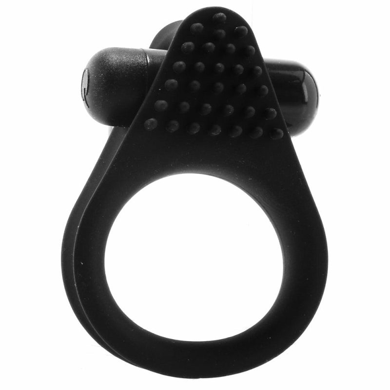 Vibrators | Black Knight Vibrating Cock Ring Vibrators Evolved Novelties