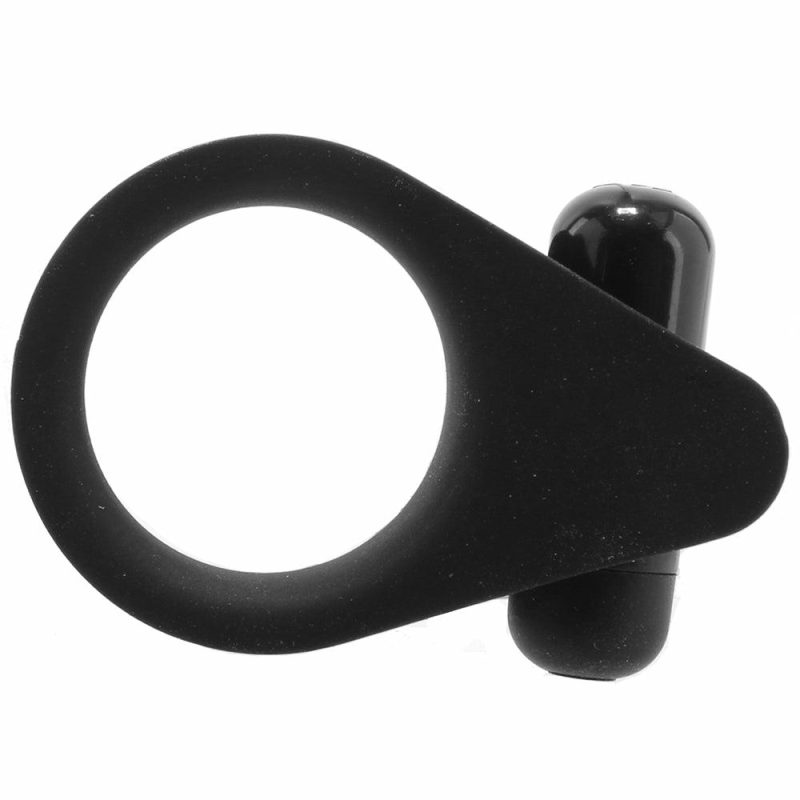 Vibrators | Black Knight Vibrating Cock Ring Vibrators Evolved Novelties