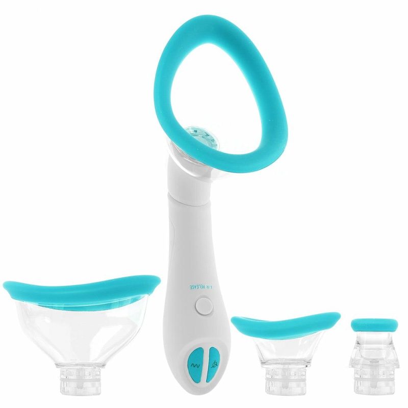 Vibrators | Bloom Intimate Body Pump In Sky Blue Bondage Blue