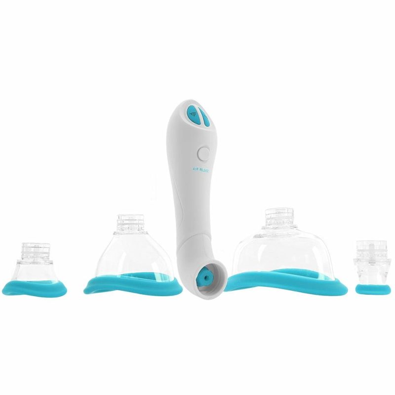 Vibrators | Bloom Intimate Body Pump In Sky Blue Bondage Blue