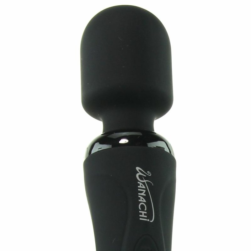 Vibrators | Body Recharger Silicone Massager In Black Vibrators Black