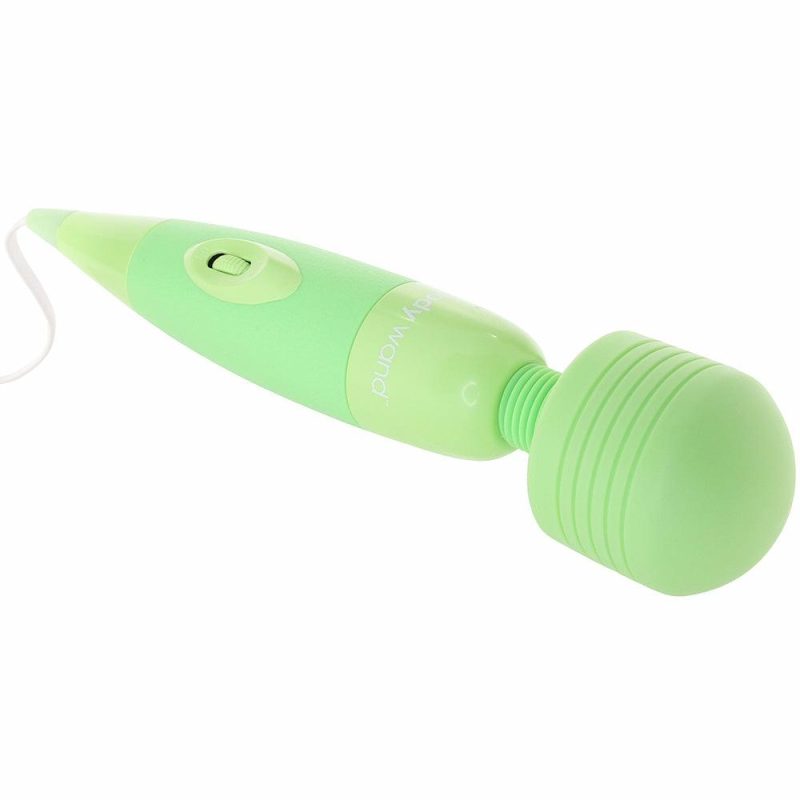 Vibrators | Bodywand Original Glow In The Dark Massager Vibrators Green